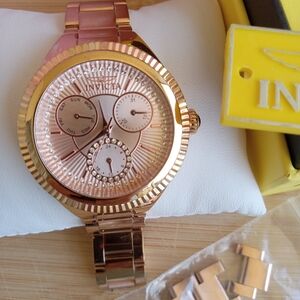 Invicta Rose Gold Sport Watch